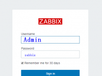 【密码】ZABBIX默认密码及忘记登录密码重置方法