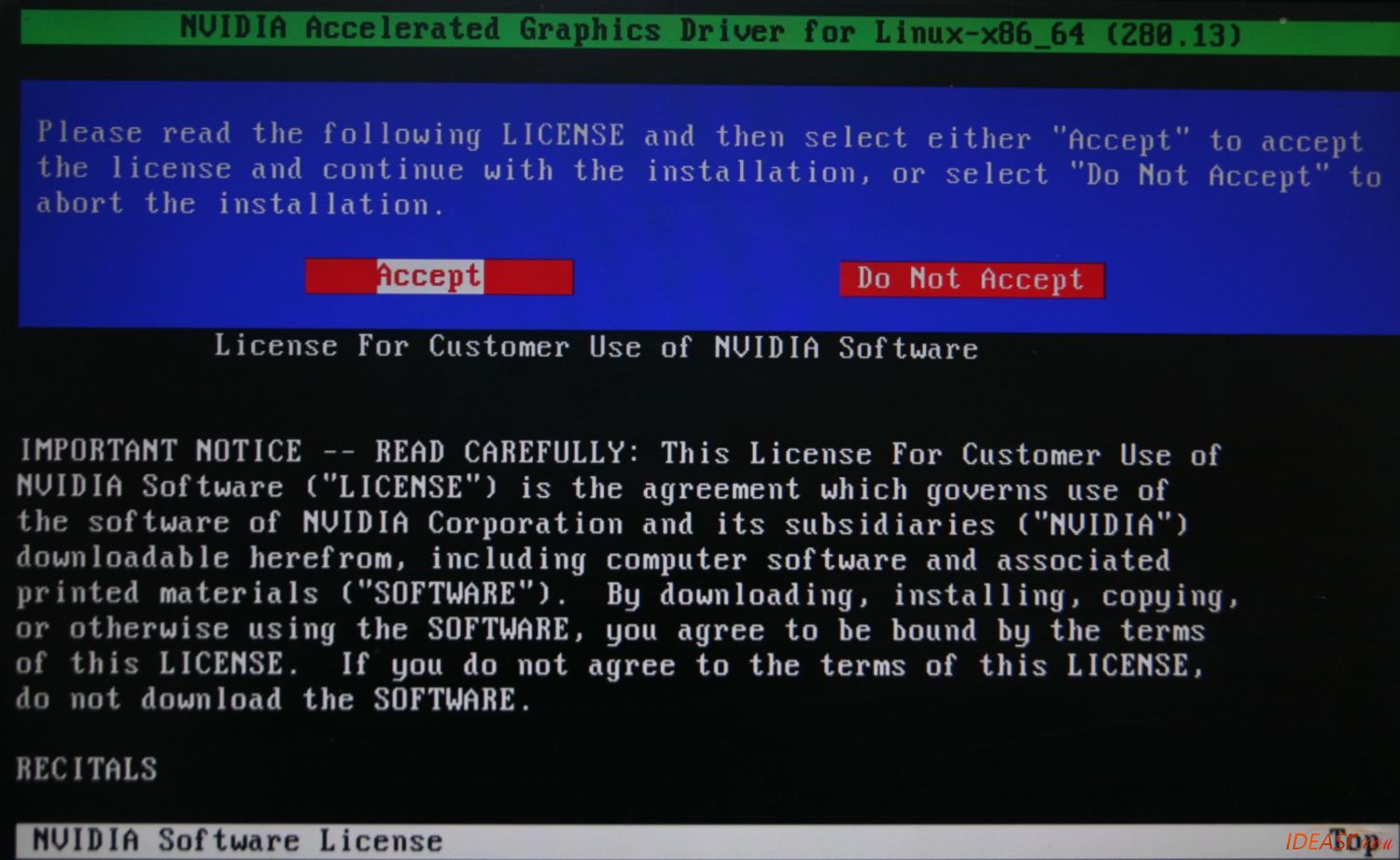 【工作站】redhat安装nvidiak5000的显卡驱动
