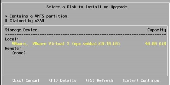 VMware ESXi 5.5安装